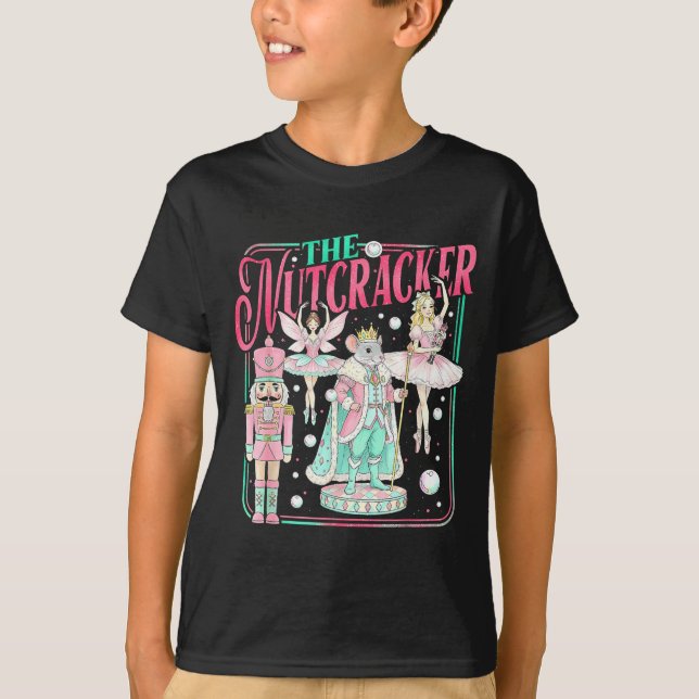 The Nutcracker Christmas Nk Ballet Sugar Plum Fair T-Shirt (Vorderseite)