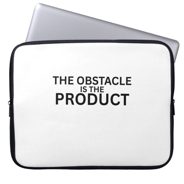 The Obstacle Is The Product 15 Inch Laptop Cover (Vorderseite)
