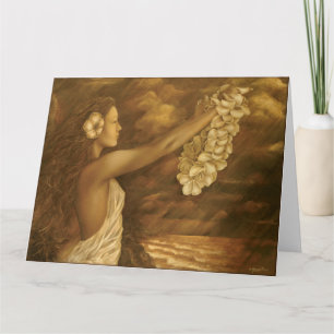 "The Offering" von L. Higgins. Jumbo Card Karte