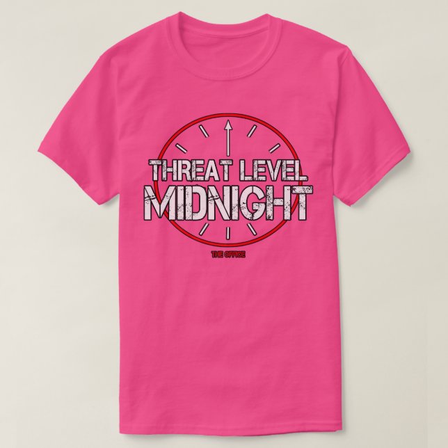 The Office Threat Level Midnight134 T-Shirt (Design vorne)