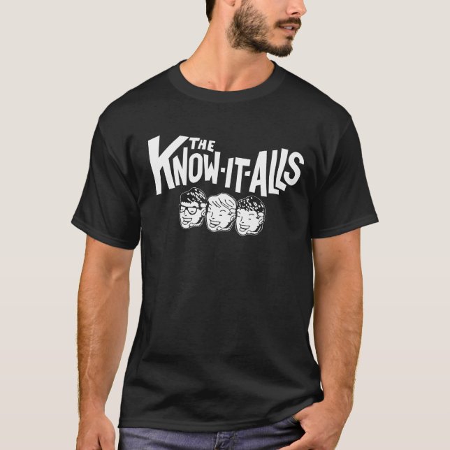 The Official Know-It-Alls T-shirt! T-Shirt (Vorderseite)