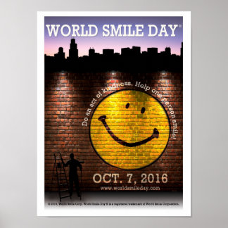 The Offiziell World Smile Day® 2016 Poster