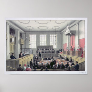 The Old Bailey, London Poster