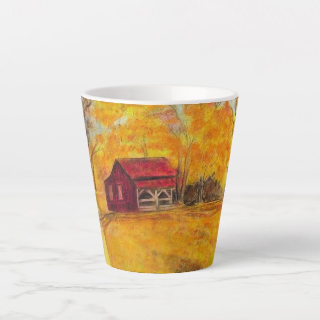The Old Homeplace Latte-Mug Milchtasse (Vorderseite)