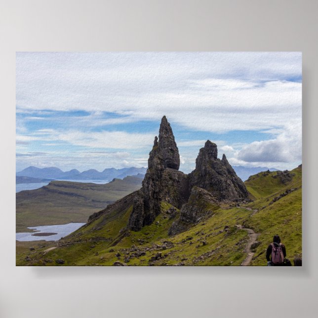 The Old Man of Storr Poster (Vorne)