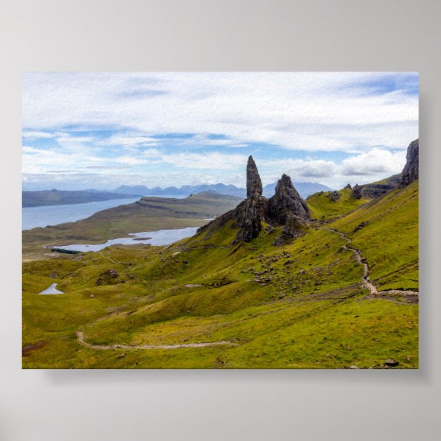 The Old Man of Storr Poster (Vorne)