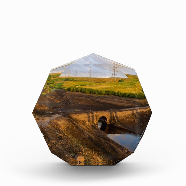 The Old Packhorse Bridge of Baitings Fotoblock (Vorderseite)