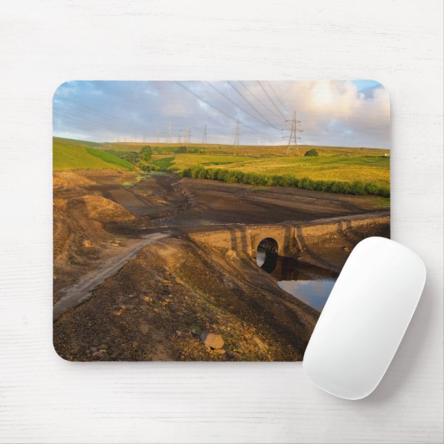 The Old Packhorse Bridge of Baitings Mousepad (Mit Mouse)