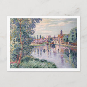 The Old Samois, c.1900 (Öl auf Leinwand) Postkarte