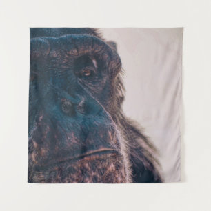 THE OLDEST CHIMPANZEE WANDTEPPICH