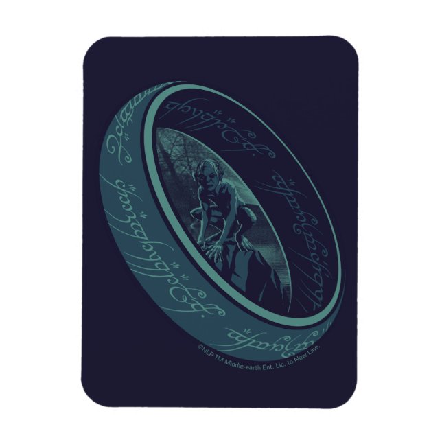 THE ONE RING™ GOLLUM™ Graphic Magnet (Vertikal)