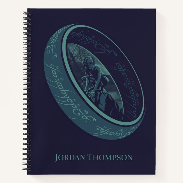THE ONE RING™ GOLLUM™ Graphic Notizbuch (Vorderseite)