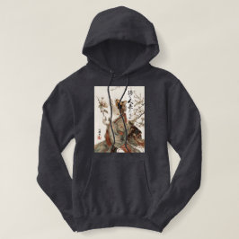 "The One Will Come" Japanese Cat Art  Hoodie