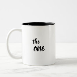 The One Zweifarbige Tasse
