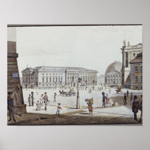 The Opernplatz, Berlin Poster