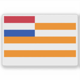 The Orange Free State flag, Rep. of South Africa  Aufkleber