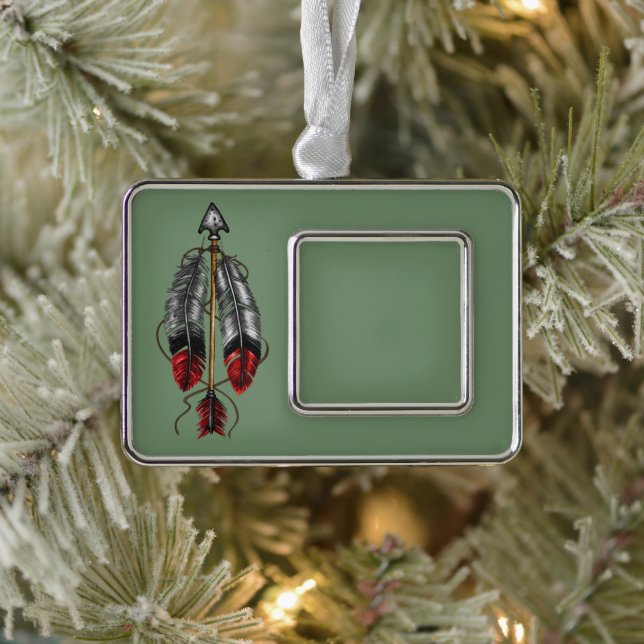 The Order of the Arrow   Rahmen-Ornament Silber (Baum)