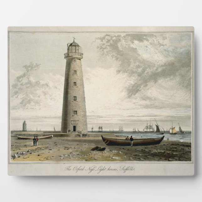 The Orford Nefs Lighthouses, Suffolk, aus Volume Fotoplatte (Vorderseite)