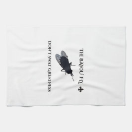 The Original Bayou Fly  Don't Swat Greatness Geschirrtuch