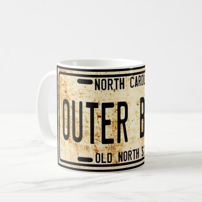 The Outer Banks Lizenz-Mug Kaffeetasse (Vorderseite Links)