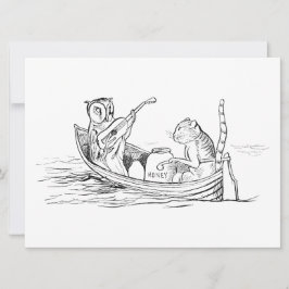 The Owl and the Pussycat (von Edward Lear) Karte