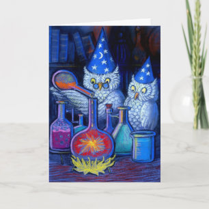 The Owl Chemists Karte