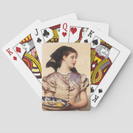 The Oyster Girl (von Karl Gussow) Spielkarten