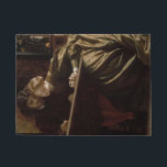 The Painter's Honeymoon (von Frederic Leighton) Fußmatte<br><div class="desc">Dieses Design zeigt ein Gemälde des britischen Viktorianischen Künstlers Frederic Leighton (1830-1896). Es zeigt einen beruflichen Maler mit seiner Ehefrau auf den Flitterwochen. Der Mann skizziert ein Bild, während er die Hand seines geliebten Herzens hält. Sowohl der Mann als auch seine Ehefrau tragen elegante Kleidung und sind im Atelier seines...</div>