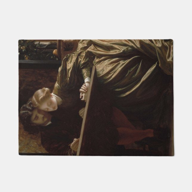 The Painter's Honeymoon (von Frederic Leighton) Fußmatte (Vorderseite)