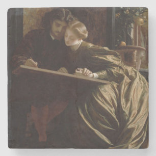 The Painter's Honeymoon (von Frederic Leighton) Steinuntersetzer
