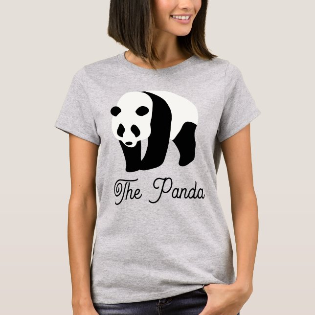 The Panda Color Block T-Shirt (Vorderseite)