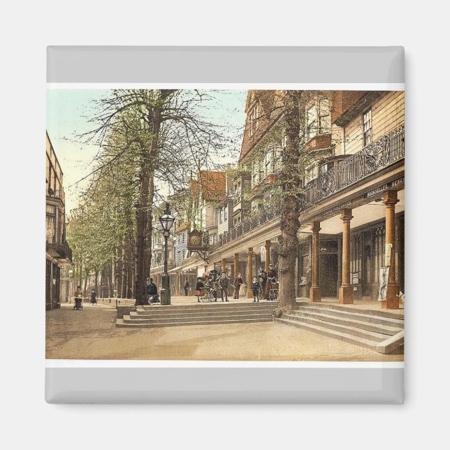 The Pantiles, III, Tunbridge Wells, England selten Magnet (Vorne)