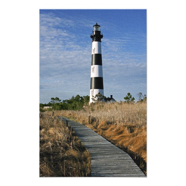 The Path to Bodie Island Lighthouse Fotodruck (Vorne)