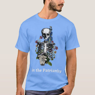 The Patriarchate Feminism Goth and Punk Feminist T-Shirt
