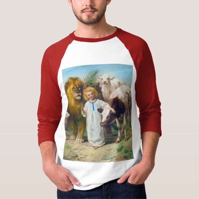 The Peace, 1896 von William Strutt T-Shirt (Vorderseite)