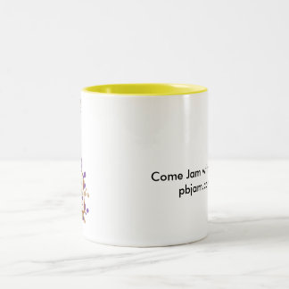The_Peanut_Butter_Jam_Logo_1_Brown_and_Purple [1… Zweifarbige Tasse