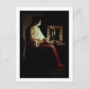 The Penitent Magdalen, c.1638-43 (Öl auf Leinwand) Postkarte