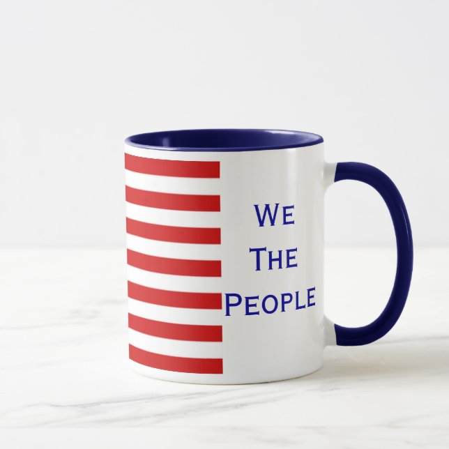 The People USA Flag Coffee Tasse von Janz (Rechts)