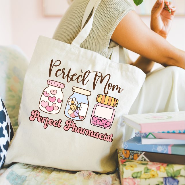 The Perfect Blend: Pharmacist & Mom Tote Bag Tragetasche (The Perfect Blend: Pharmacist & Mom tote bag)