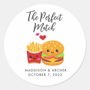 "The Perfect Match" Aufkleber