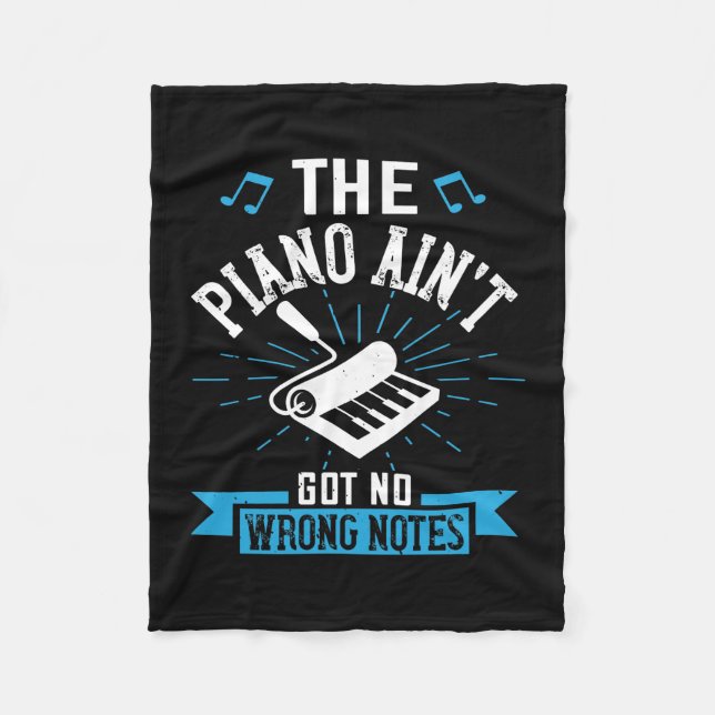 The Piano Ain’t Got No Falrong Notes 02 Fleecedecke (Vorderseite)