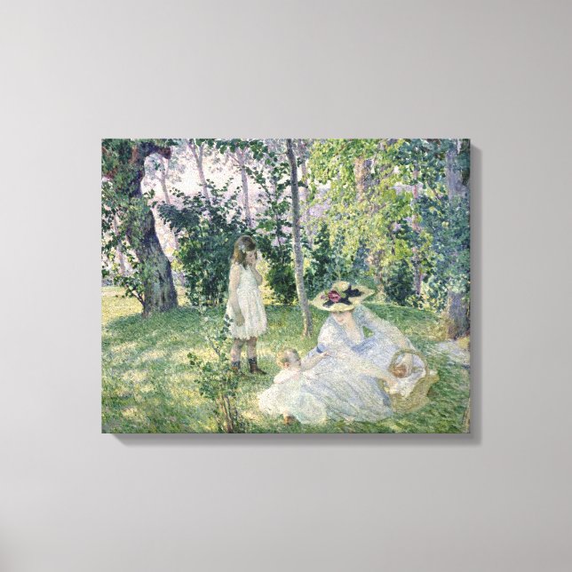 The Picnic, 1903 Leinwanddruck (Vorderseite)