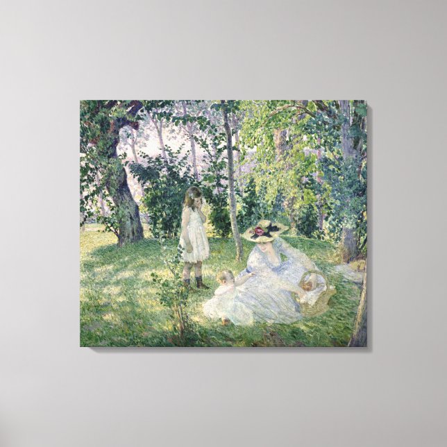 The Picnic, 1903 Leinwanddruck (Vorderseite)