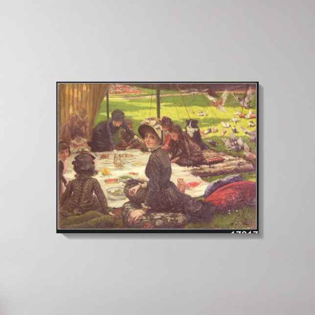 The Picnic, c.1881-2 Leinwanddruck (Vorderseite)