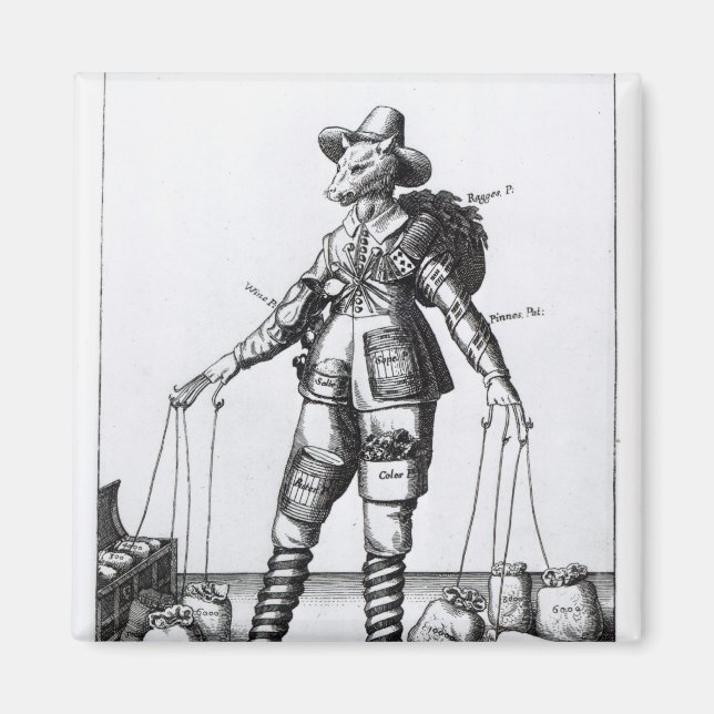 The Picture of Pattenty', c.1641-50 Magnet (Vorne)