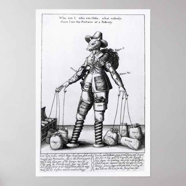 The Picture of Pattenty', c.1641-50 Poster (Vorne)