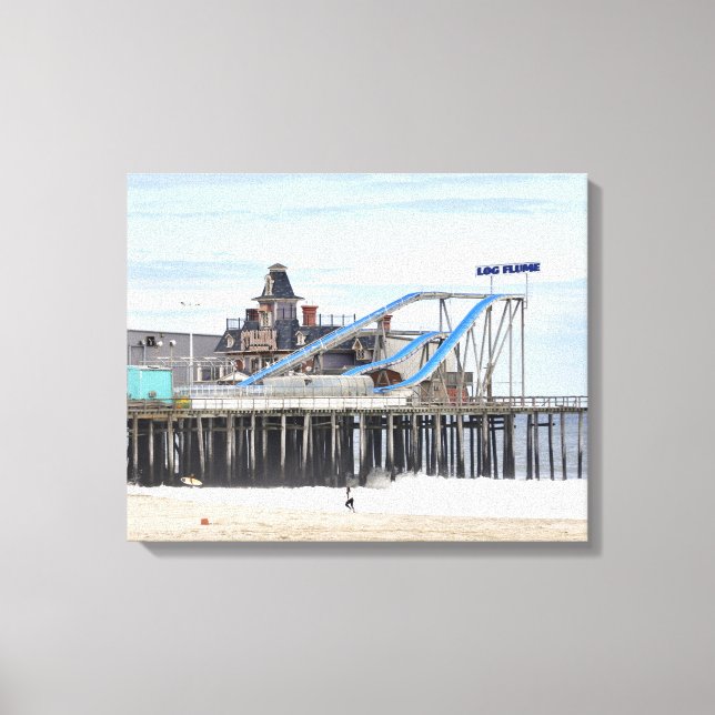 The Pier at Seaside Heights - Summer of 2012 Leinwanddruck (Vorderseite)