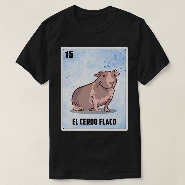 The Pig Skinny Funny Kostüm Pig Skinny Pigs Pigs P T-Shirt (Design vorne)