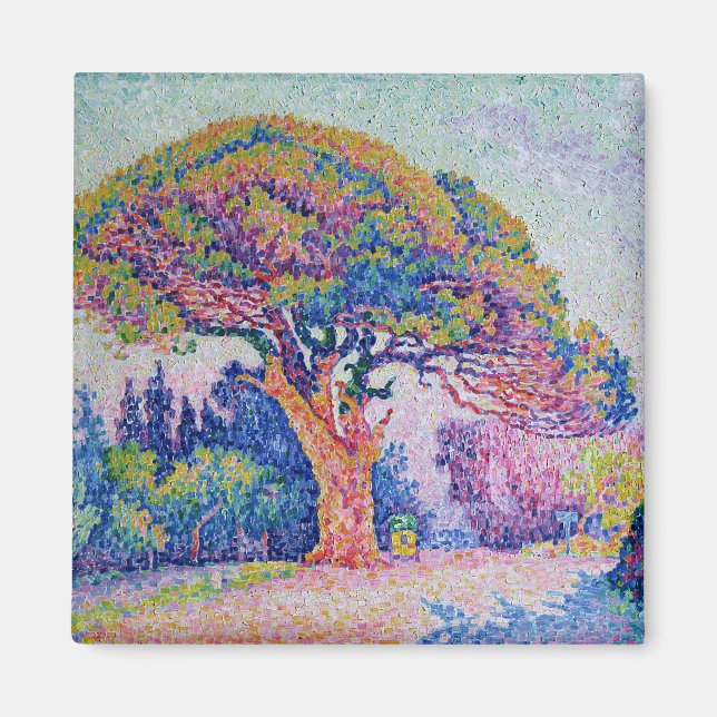 The Pine Tree at St. Tropez, 1909 Magnet (Vorne)