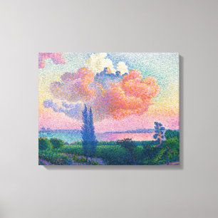 The Pink Cloud 1896 by Henri-Edmond cross Leinwanddruck